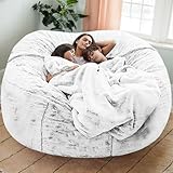 Genérico Sillón Puff para Adultos - Puff Grande para Uso Interior y...
