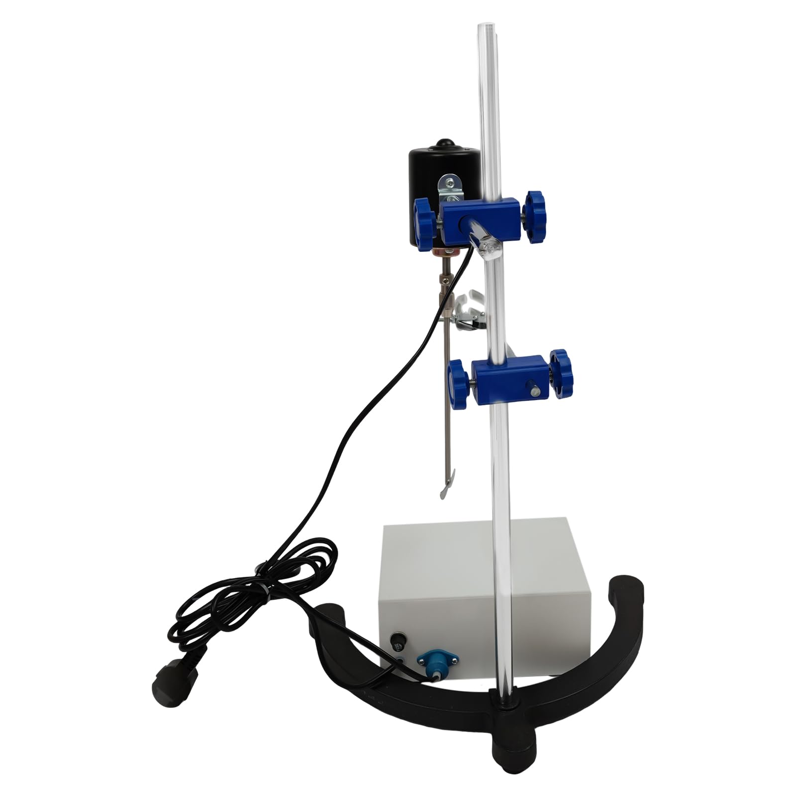 Agitateur de Laboratoire électrique 220V Mélangeur d'agitateur 0-2800 rpm,Mélangeur de Précision 0-120 Minutes,Pour Laboratoire, Métallurgie, Chimie