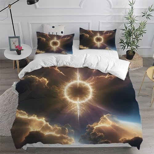 Housse de couette double 200x200cm microfibre imprimé 3D chambre garçon - 6