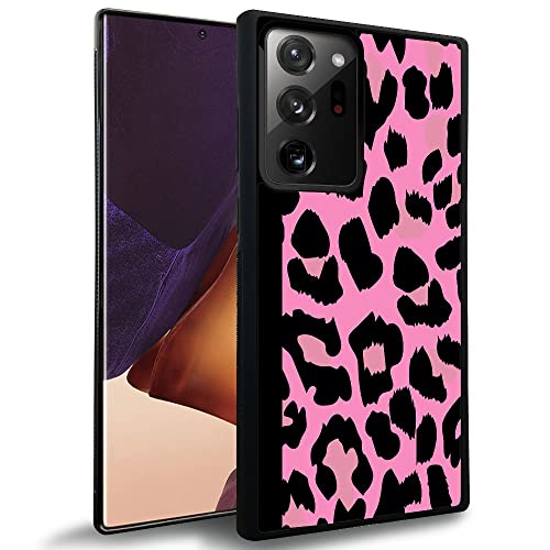 Coque Samsung Galaxy Note 20 DAIZAG motif léopard rose antichoc en TPU