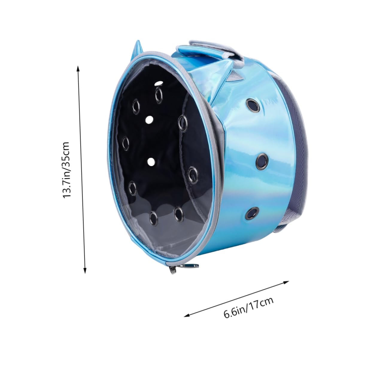 Mipcase 1Pc Transparent Cat Bag Portable Pet Carrier for Travel Lightweight Outdoor Backpack with Ventilation for Cats and Puppies for Adventures