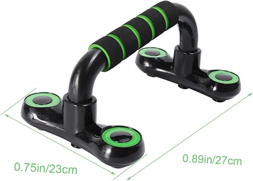 Miniatura 2 de Garneck Barras de flexión para hombre, resistentes soportes de flexión, marco portátil, mango antideslizante para entrenamiento de tríceps de pecho,