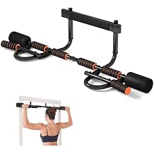 Doorway Pull Up Bar for Chin Stomach Bar Multifunctional Dip Bar Fitness, Body Gym System Trainer Screwless Installation