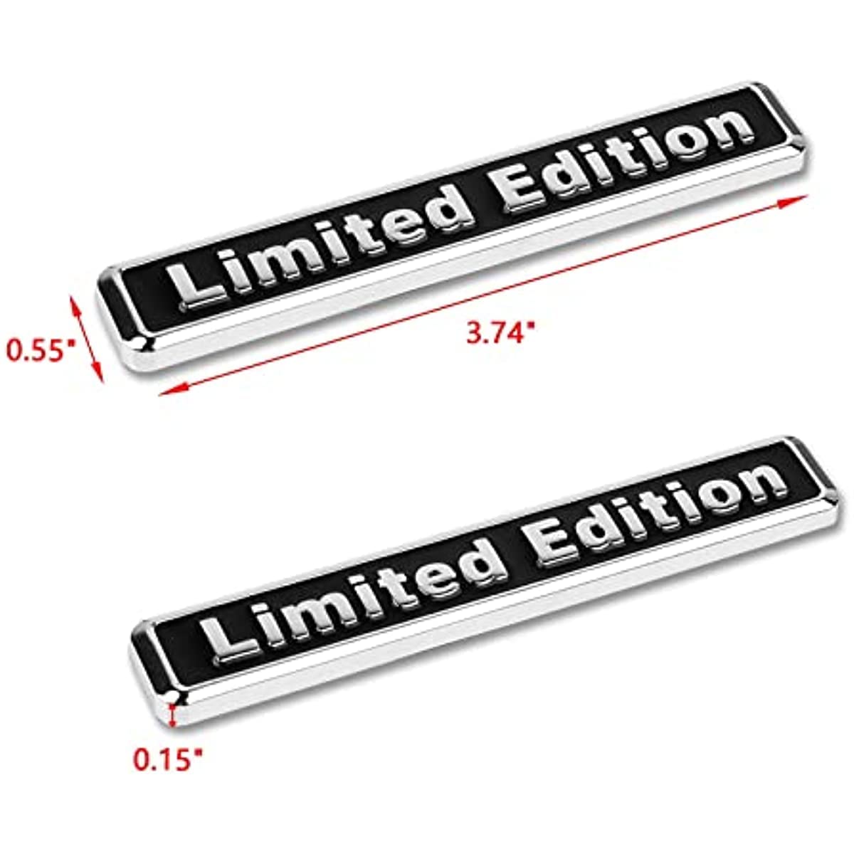 Adesivo Auto 3D "Edizione Limitata" - In Gel Silicone, Multicolore, Per Auto E Moto - Foto 8