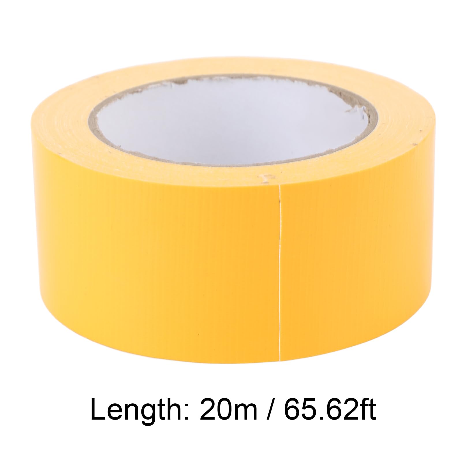 Tyenaza Court Marking Tape, Sports Court Tape Powerful Adhesion 20 Meters Outdoor Court Marking Tape for Ball Games Venues (Yellow)