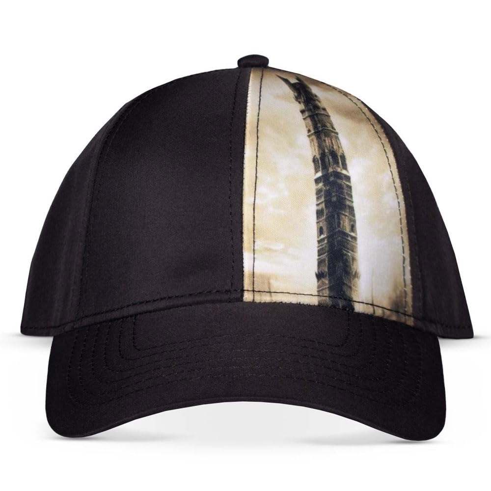 The Lord Of The Rings Tower Of Sauron Adjustable Cap - Black/Yellow