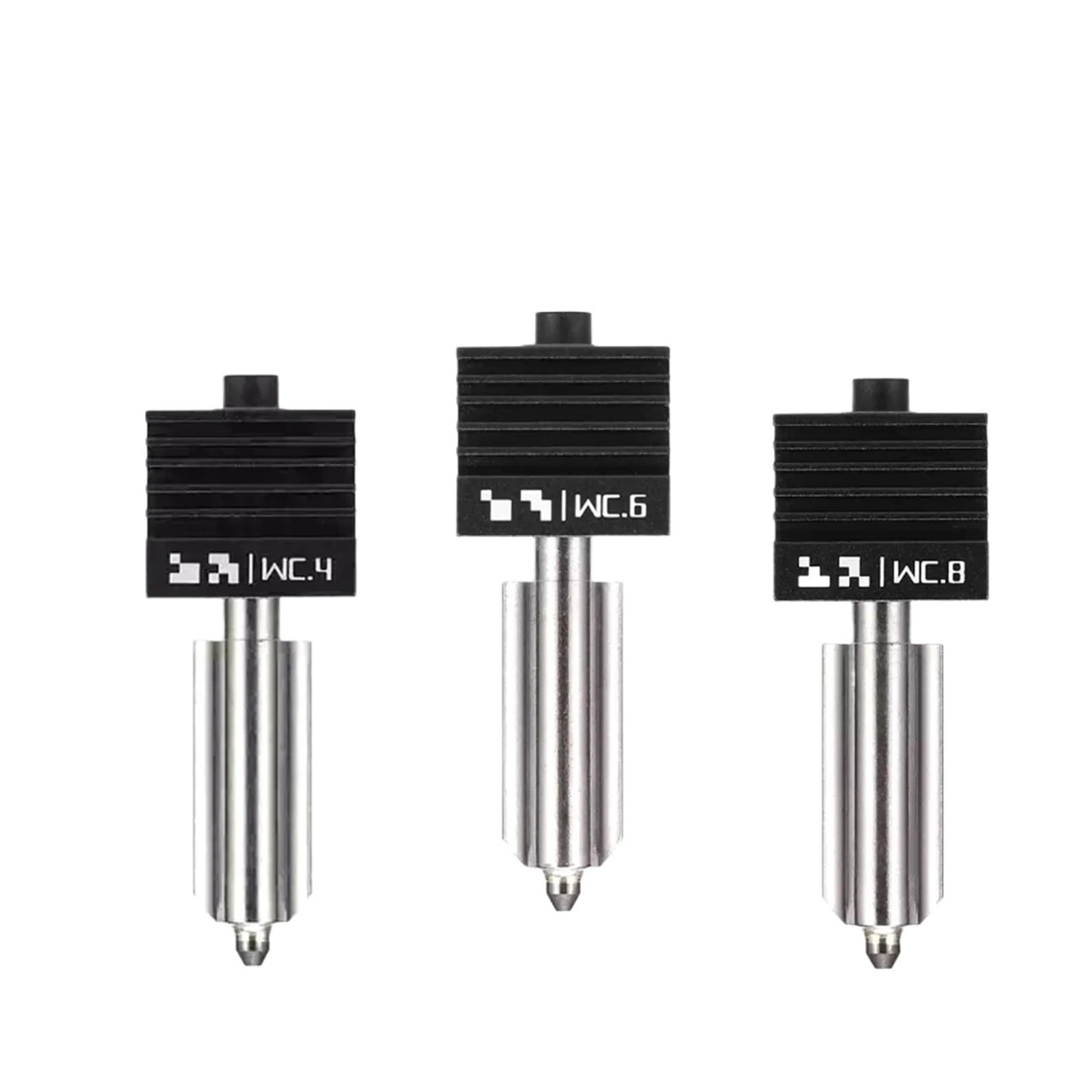 Hotend de carburo de tungsteno con boquilla de 0,4/0,6/0,8 mm Compatible con mini impresora 3D P2S H2C H2S H2D A1 A1(Original WC 0.6mm,For P2S)