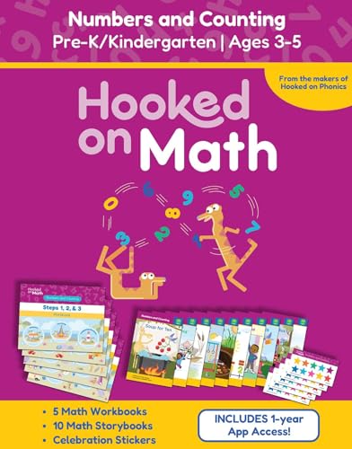 Hooked on Math Numbers & Counting Kit 1940384443 Book Cover