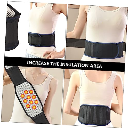 Faja lumbar auto calentable ajustable 100x8x1cm miniatura 7
