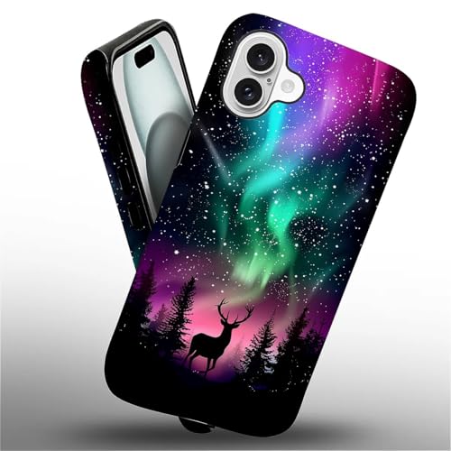Coque iPhone 16 Plus cerf évite rayures protection hybride