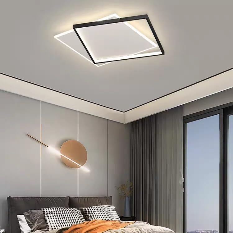 Plafonnier moderne pour salon contemporain et chambre à coucher épurée