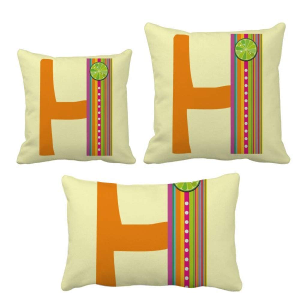 Coussin décoratif avec motif fruits orange DIYthinker pour une ambiance vitaminée