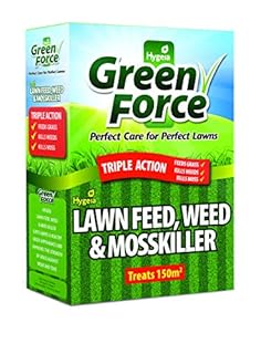 Greenforce P21028A Fertilizer Weed Moss Killer, Greens Lawn, Grey, 26.5 cm*16.0 cm*8.0 cm (Package may vary)