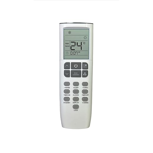 MIRACLES IN HAND® AC Remote Compatible with Godrej 5-in-1 Convertible Inverter Split AC Remote (Old Remote Must BE Same The Picture) (White)