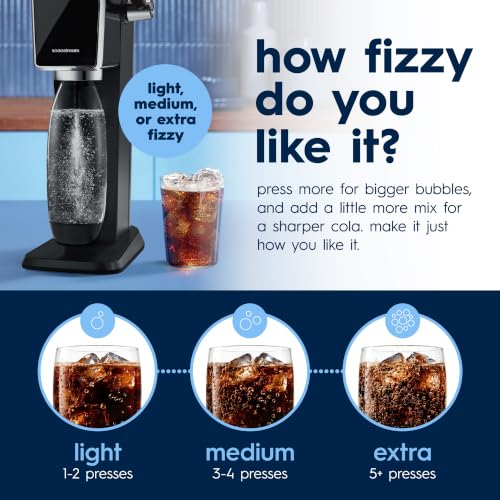 Image of SodaStream Pepsi Drink Mix, 4 Pack Cola Syrup for Sparkling Water Makers, Real Taste Pepsi Syrup, Control Your Fizz with Soda Stream Flavors, 4 x 14.9 Fl Oz (440ml)