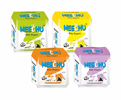 Image of Large,size L Baby Taped Rash Free Diapers - Pack of 5 | 25 Count- New Sweety Bronze Comfort Pack | Leakage Protection, Cottony Soft Absorb Technology