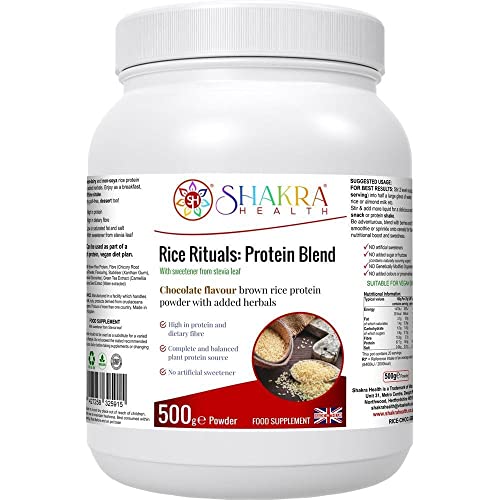 Shakra Health Rituels de riz : mélange de protéines | Sans produits laitiers/gluten et hypoallergénique - Spiritualité, science et compléments Cover