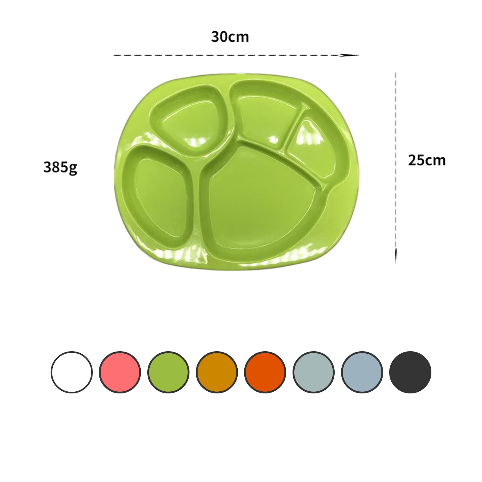 Plaques de fondue colorées bangyao avec 12 fourchettes à fondue, carrées 30cm / 11.8in