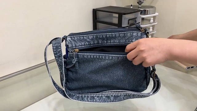 Bolso de mezclilla para mujer bolso jean bandolera tote miniatura 7