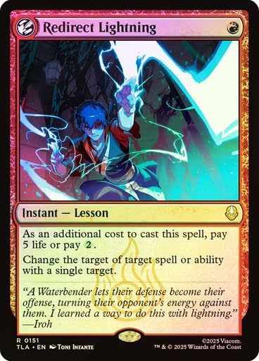 Redirect Lightning (Foil) MTG