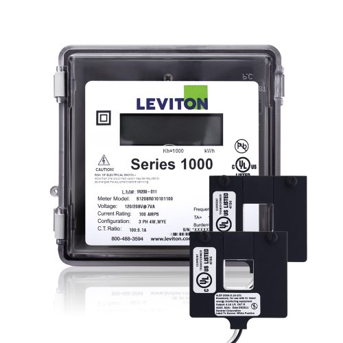 Image of Leviton Series 1000 120 /240V 200A 1P3W Outdoor Kit with 2 Split Core CTs, 1O240-2W