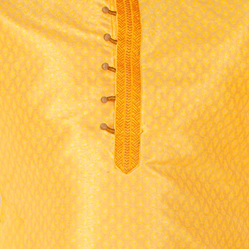 Image of Pro-Ethic Style Developer Kurta Pajama For Kids Boys | Silk | Traditional Dress (S-202)