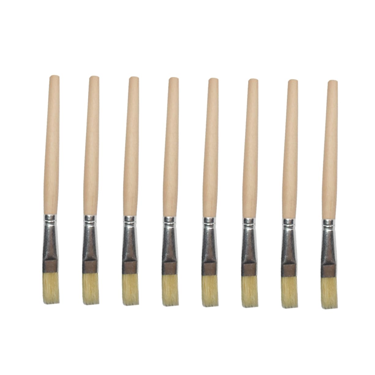 ABOOFAN Ergonomic Bristle Brush for Oil Painting Bbq Grilling Cookie Decoration