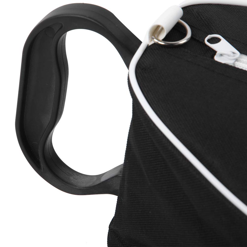 HERCHR Raccoglitore di Palline da Golf, Borsa per Palline da Golf con Tubo Telescopico in Alluminio Portatile, Raccoglitore di Supporti per Palline da Golf per Raccogliere 80 Palline
