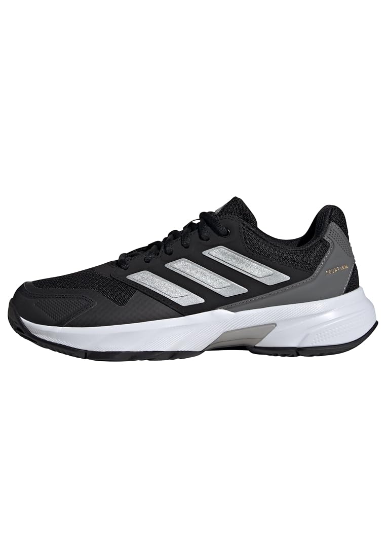 adidas Womens CourtJam Control 3 W CBLACK/SILVMT/GREFOU Running Shoe - 6 UK (ID2458) (B0C3JKWM38) Amazon Price History, Amazon Price Tracker