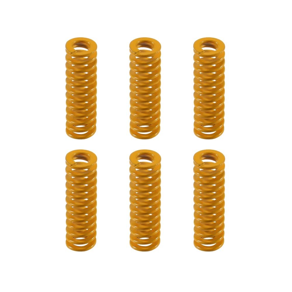 REES52 3D Printer Bed Springs, 8mm OD 25mm Length Compression Mould Die Springs Light Load for Creality Ender 3, Ender 3 Pro, Ender 3 V2, Ender 3S, Ender 3 Max, CR-10, CR-10S 3D Printer, Pack of 6 (B0CSZ3JBCQ) Amazon Price History, Amazon Price Tracker