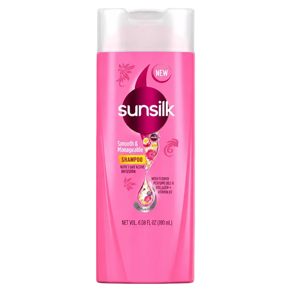 Amazon | SUNSILK Shampoo CO-CREATIONS Smooth&manegeable 180ml サン