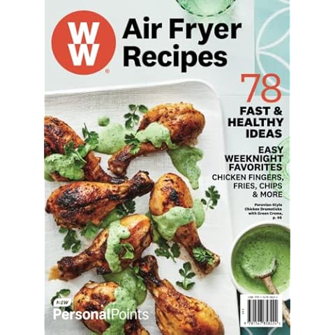 Weight Watchers Air Fryer Recipes: 78 Fast & Healthy Ideas Cover