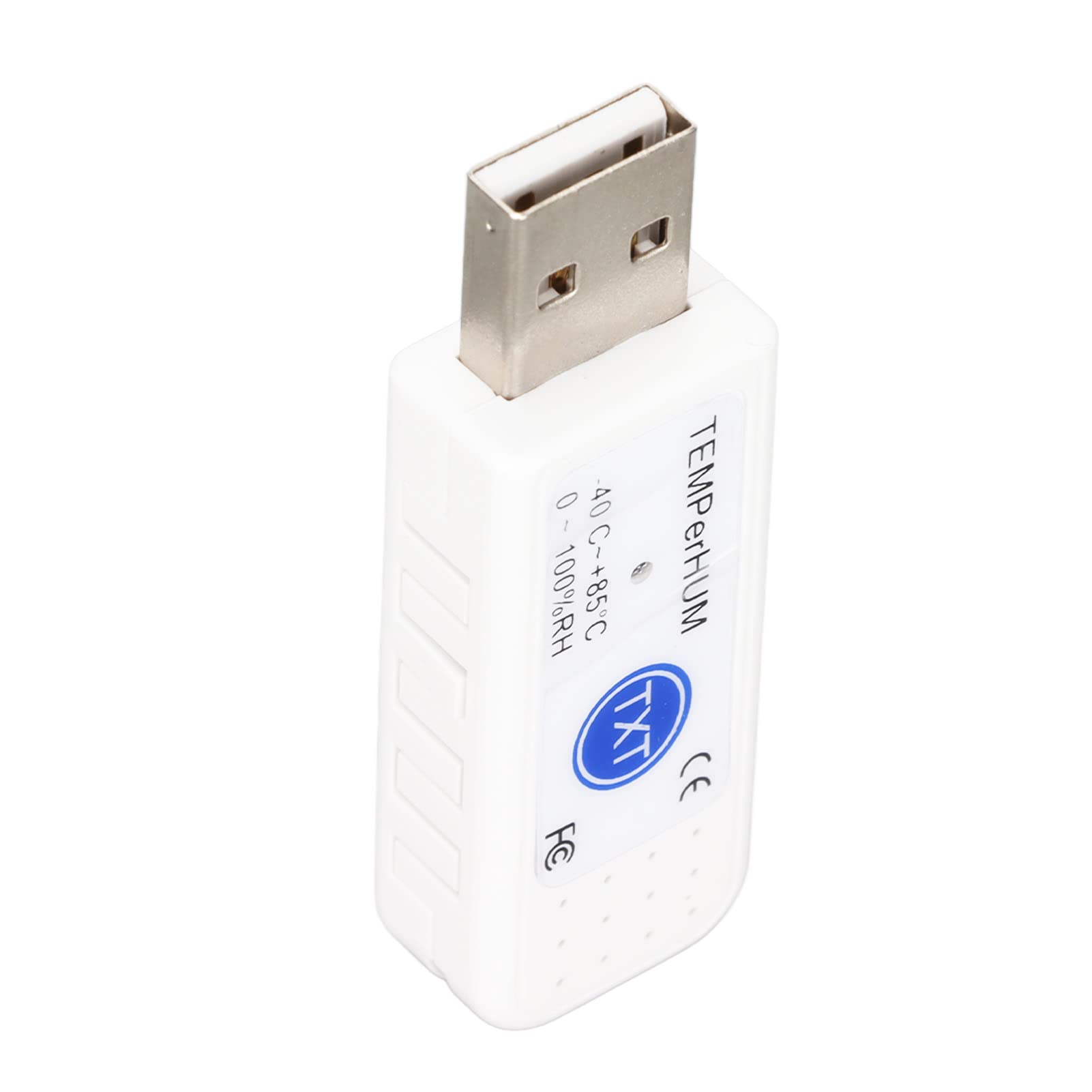 TEMPerHUM Higrómetro de Temperatura para Computadora USB, Registrador de Sensor Monitoreo Térmico Ambiental Registrador de Datos Alarma de Límite Inferior Superior para Interior