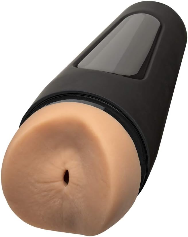 Doc Johnson Man Squeeze - William Seed - Discreet Premium ULTRASKYN Stroker - Squeeze Plate for Precise Pressure - for Adults Only, Male Masturbator, Ass, Vanilla