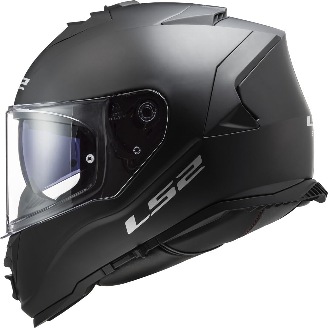 LS2, Kask motocyklowy na całą twarz STORM mat black, M