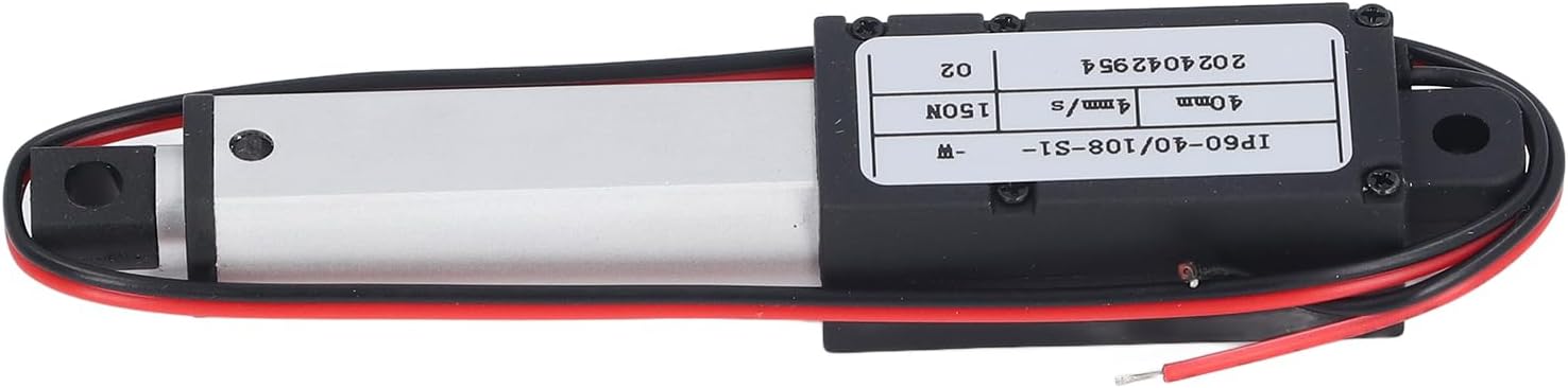Eacam Electric Mini Linear Actuator Compact Sturdy Reliable for Home Automation Aluminum 1 X Mini Motion Actuator (12V)