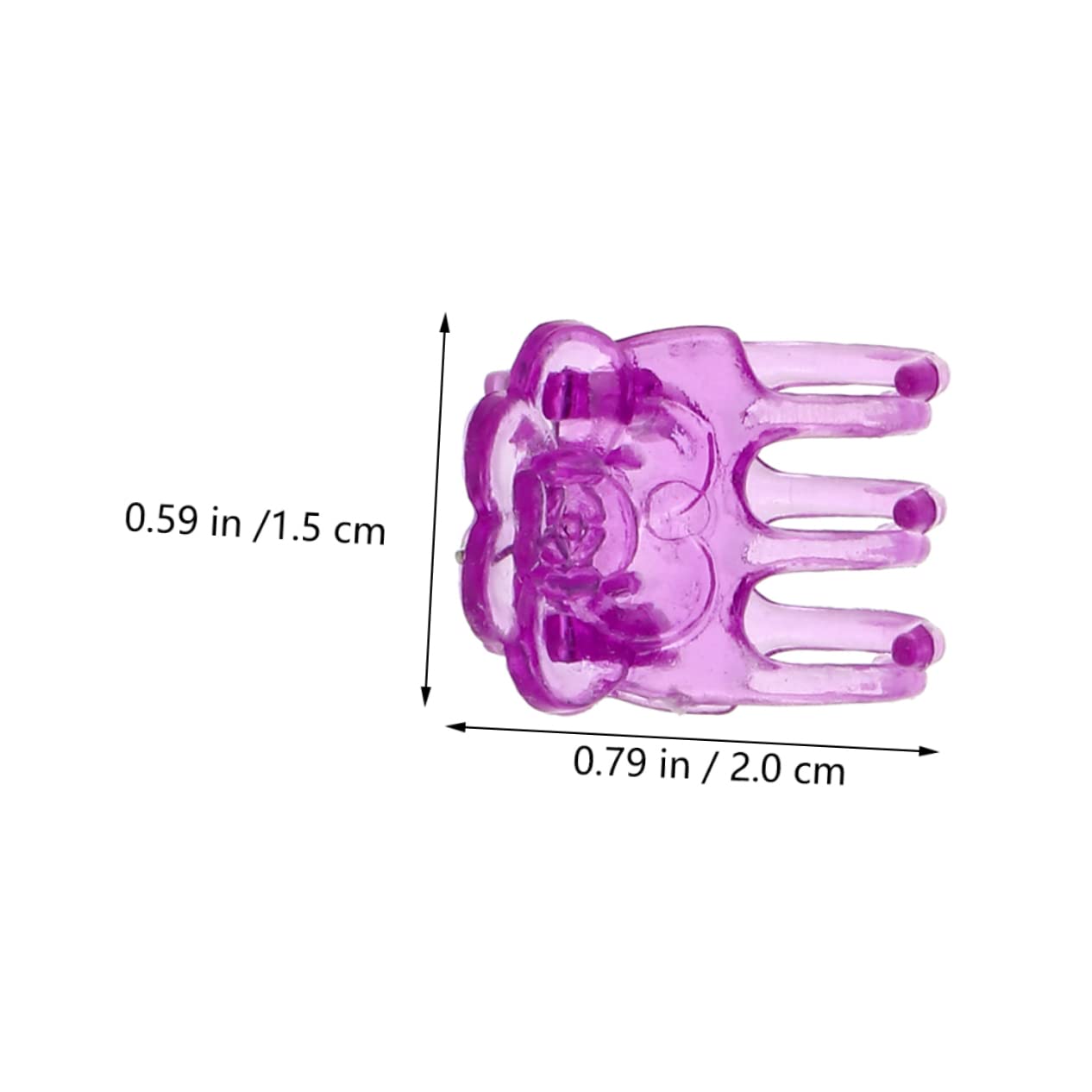 UPKOCH 10 Sätze Pflanzenclips Für Orchideen Kunststoff Blumenförmige Stützklammern Zur Unterstützung Von Pflanzen Und Ranken Für Gartenliebhaber Farben Im Packung 120 Stück * 10