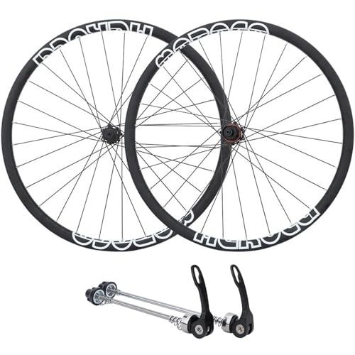 27.5/29インチ カーボンファイバー マウンテンバイクホイール センタークイックリリース 25mmリム ディスクブレーキ 24穴 1650g MTBリム 8/9/10/11スピード用 27.5インチ(29inch)