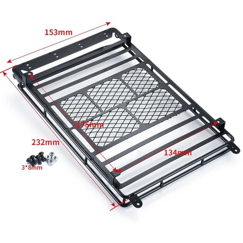 Luces de vehículo RC para rutas nocturnas en Traxxas TRX4 Bronco y D90 1/10 4