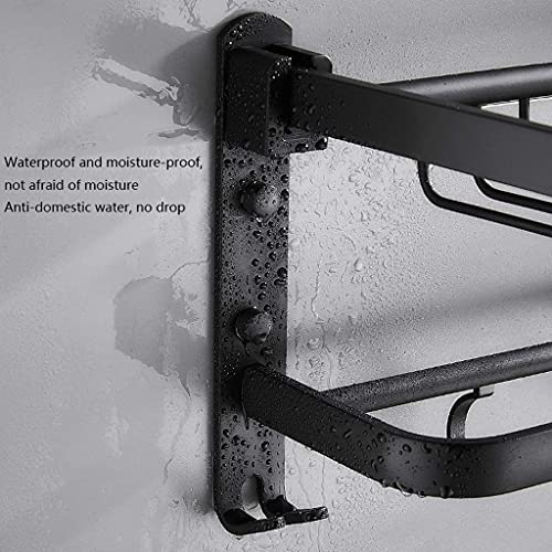 Porte-serviette de bain pliable pour une routine matinale fluide