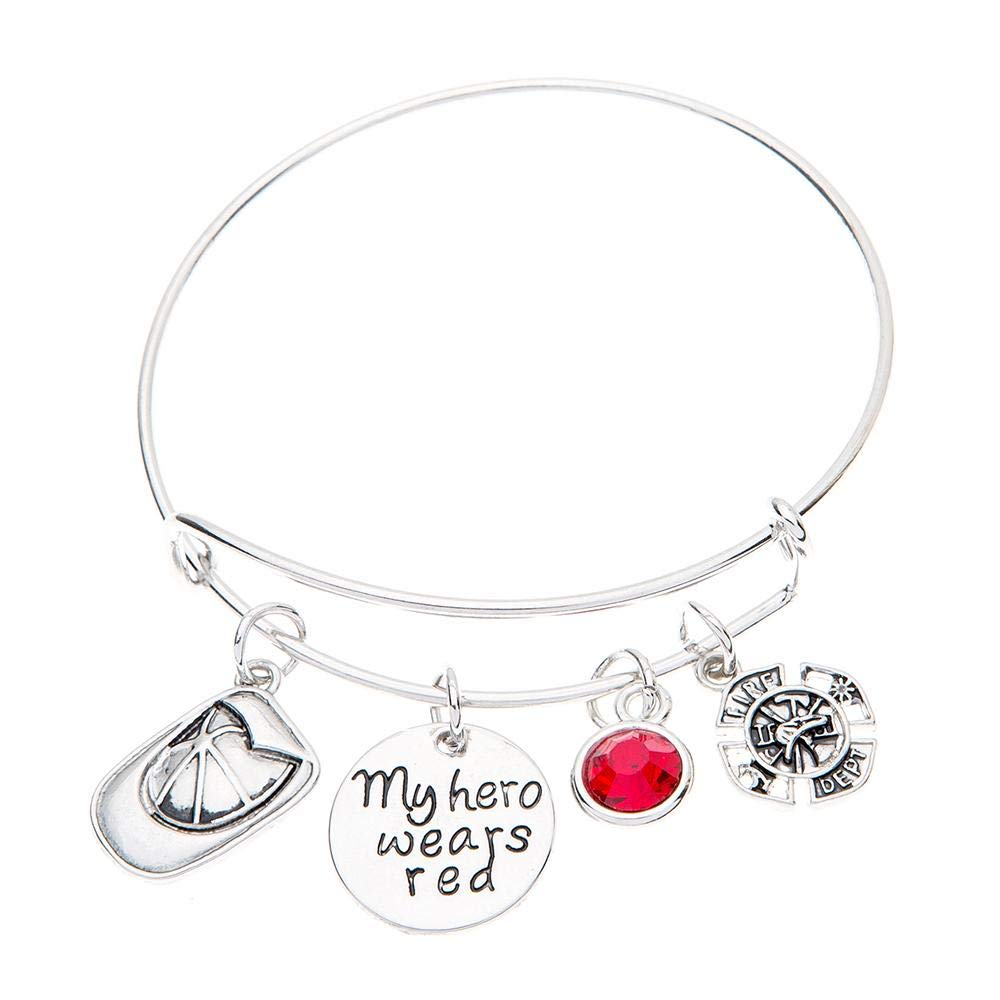 Infinity CollectionWoman Firefighter Gift, Firewoman Gift, Fire Dept Gift Firefighter Mom Gift, Firefighter Wife Mom Girlfriend Jewelry