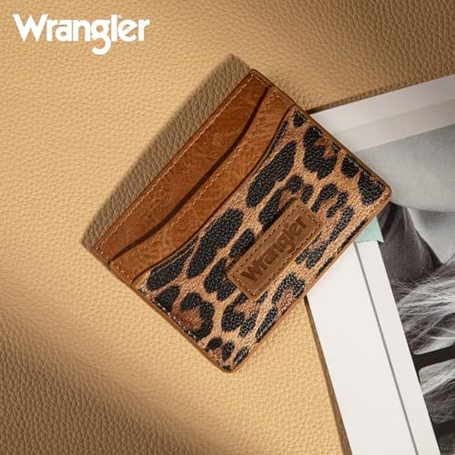 Image of Montana West X Wrangler Credit Card Holder for Women Rfid Blocking Slim Thin Credit Card Wallet Small Credit Card Organizer for Ladies Female