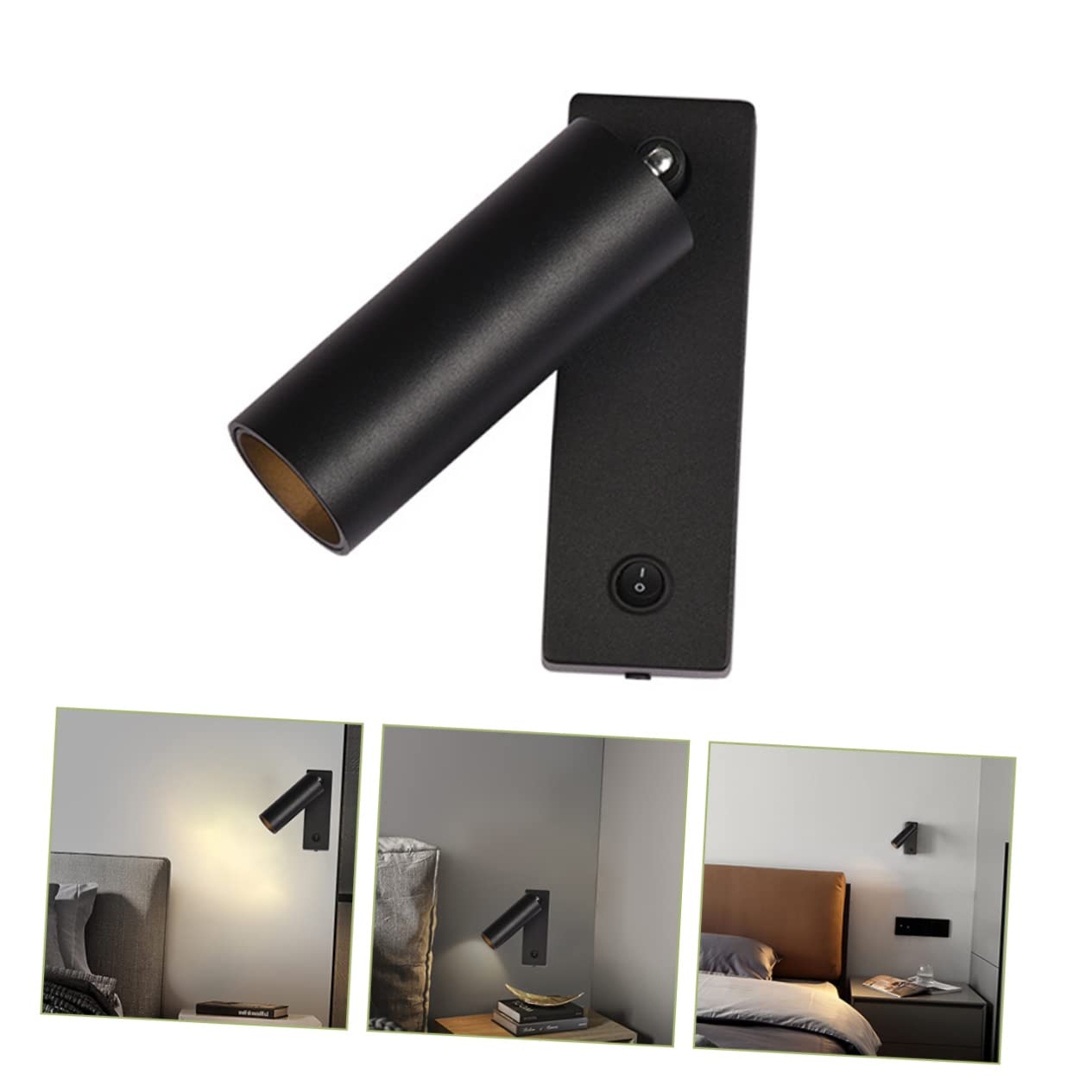 Luz De Lectura Led Para Cabecera Lámpara De Lectura De Pared Giratoria Lámpara De Foco Para Mesita De Noche Dormitorio