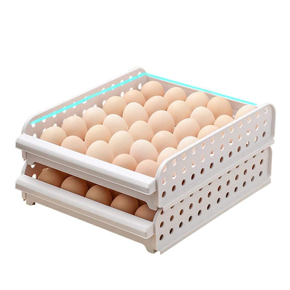 Caja Organizadora De Caja De Huevos para 120 Huevos Caja De Almacenamiento De Huevos De Cocina Caja De Almacenamiento De Huevos De 4 Capas