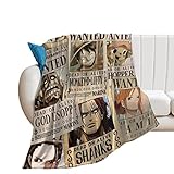 Kids Fleece Blanket Anime Blanket Soft Blanket Anti-Pilling Flannel Blanket Boys and Girls Plush Bla