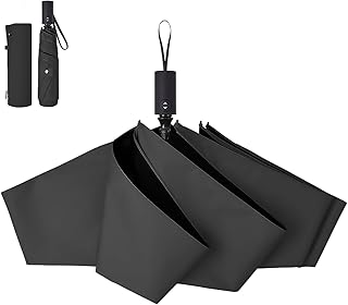 konciwa 日傘 UVカット率100% 晴雨兼用【飛び出し防止安全設計】 折りたたみ傘 大きいサイズ100cm 軽量230g 完全遮光認証 ワンタッチ 自動開閉 折り畳み日傘 遮光遮熱 熱中症対策 肌を守る 折りたたみ日傘 耐風頑丈 携帯便利 超撥水日傘兼用雨傘 レディース/メンズ/子供/大人兼用