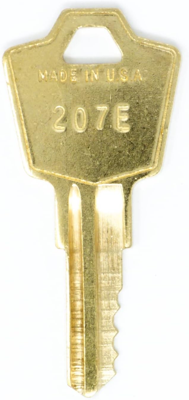 HON 207E File Cabinet Replacement Keys: 2 Keys