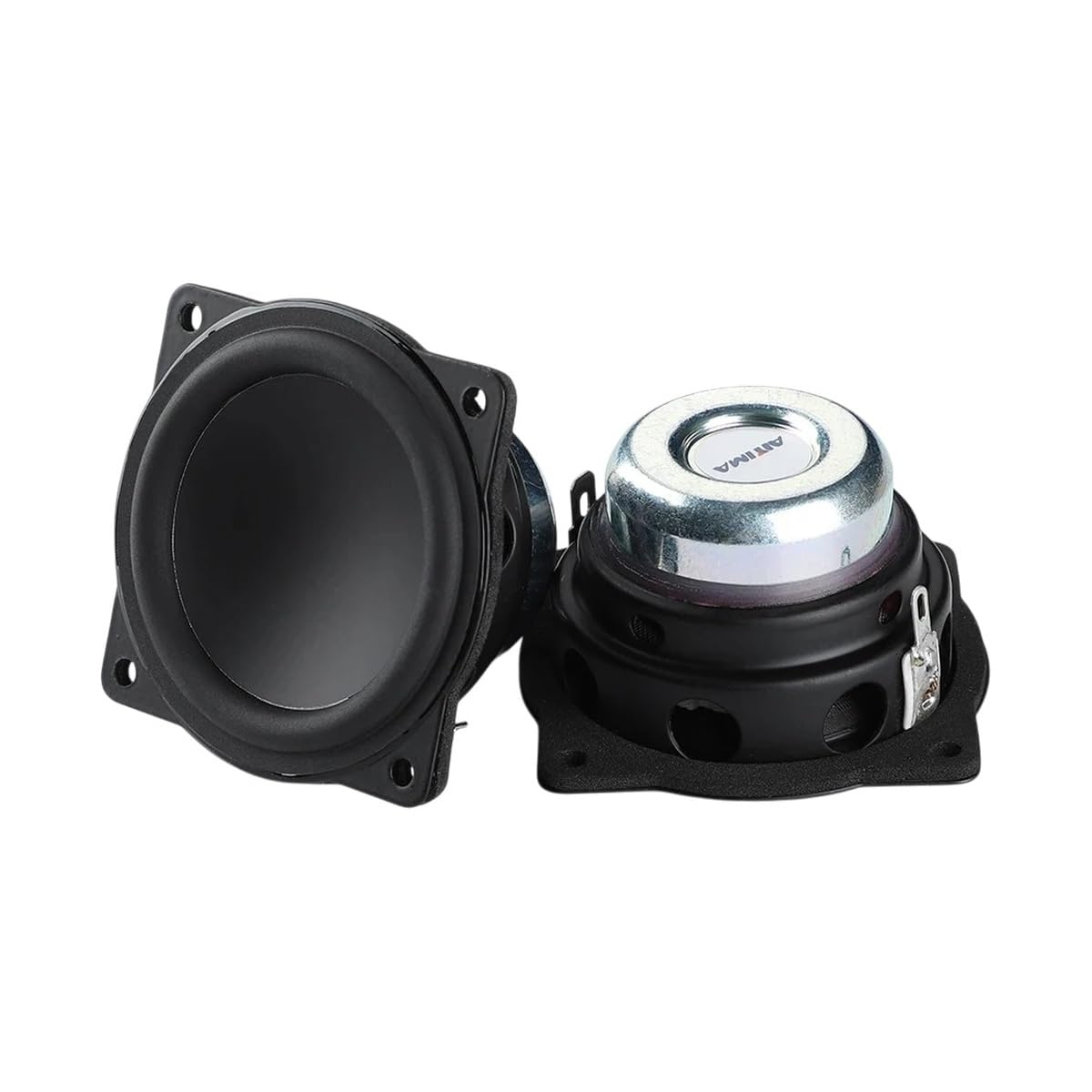 2Pcs 2 Inch Full Range Audlo Speaker 4 Ohm 20W Portable Speakers Home Theater BIIuetuoth-Compatible Loudspeaker for