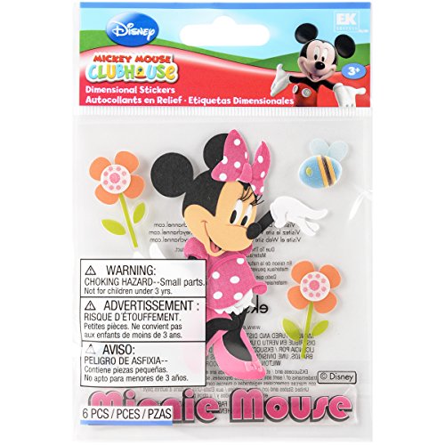 Disney Mickey Mouse Clubhouse Dimensional Sticker-Minnie Mouse