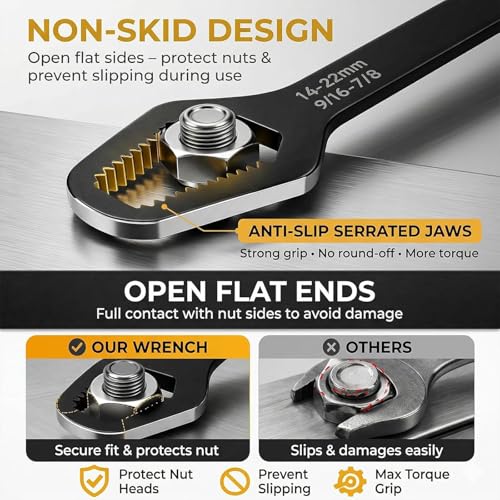 Universal Self-Adjusting Wrench 3-24mm